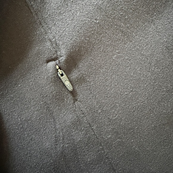 lululemon Runderful Long Sleeve Shirt Black size 10 - Picture 7 of 9